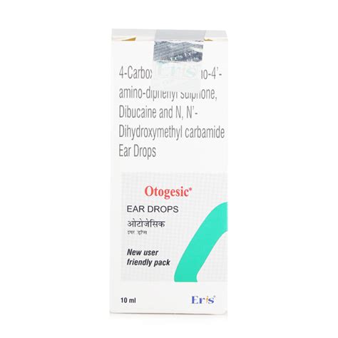 Otogesic Ear Drops 10ml : Price, Uses, Side Effects | Netmeds