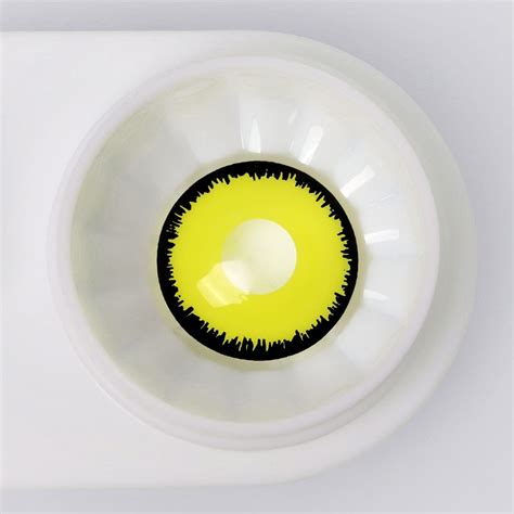 Zenitsu Agatsuma Bright Yellow Cosplay Contacts – Twinklens