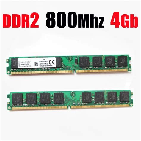 Aliexpress.com : Buy ram ddr2 4gb 8gb 800 / ddr2 800Mhz desktop Memory ...