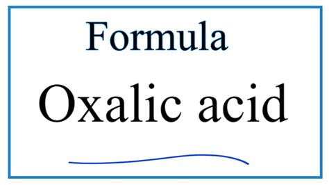 Oxalic Acid Molecular Formula Biggest Discount | www.oceanproperty.co.th