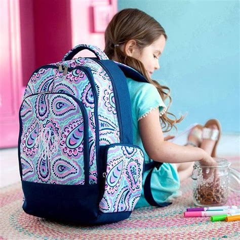 Monogrammed Backpack-Personalized Backpack-Paisley Backpack-Lilly ...