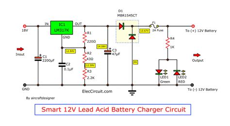 24v 10a Battery Charger Circuit Diagram