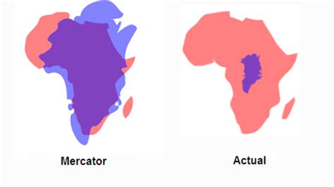 The Actual Size of Greenland | Mental Floss