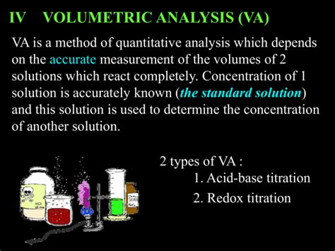 Volumetric Analysis