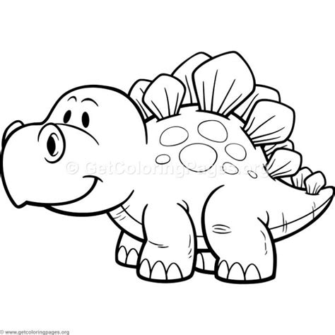 Cute Dinosaur Coloring Pages | Coloriage dinosaure, Coloriage dinosaure ...