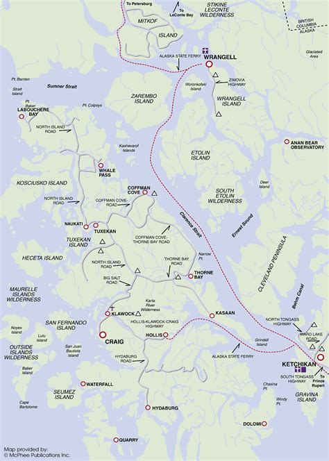 Prince Of Wales Alaska Map - California southern Map