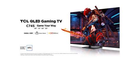 TCL C745 QLED Gaming TV | TCL Saudi Arabia