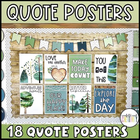 Nature Quote Posters | Confetti & Creativity