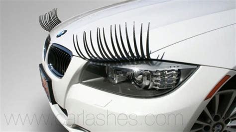 Behold: Eyelashes for your car - CNET