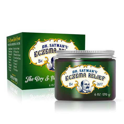 Buy Dr. Sayman’s Eczema Cream for Eczema, Psoriasis, Dermatitis ...