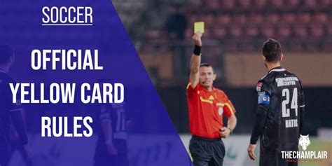 ⚽ Official Soccer Yellow Card Rules [2022 In-Depth Guide]