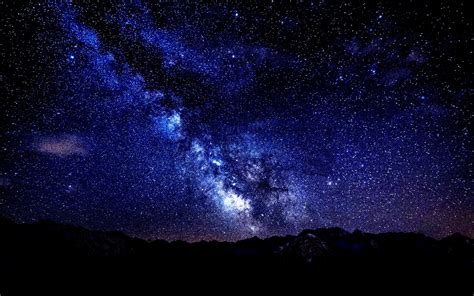 Night Sky With Stars Wallpaper