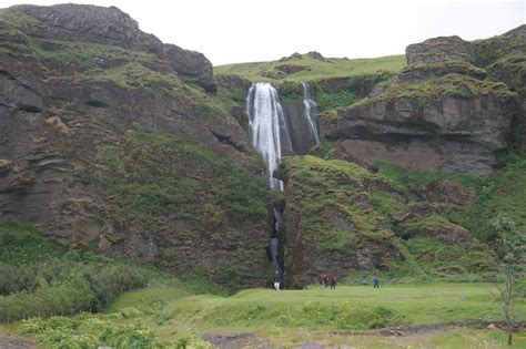 Gljufrafoss - Hidden Waterfall Within A Narrow Slot Canyon