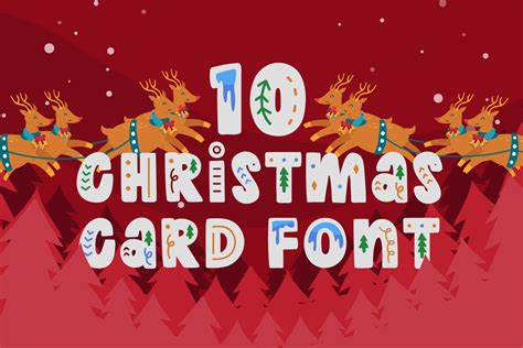 10 Christmas Card Fonts | The Font Bundles Blog