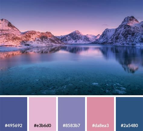 Sunset Color Palette With Hex Codes - Vandelay Design