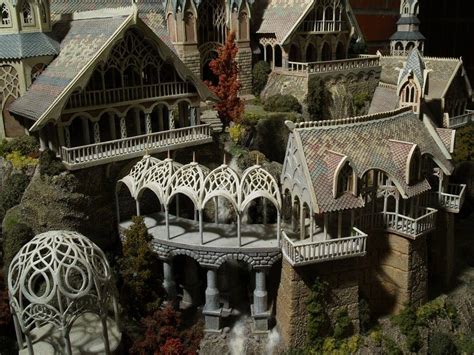 rivendell - Google Search Fantasy Castle, Fantasy House, Medieval ...