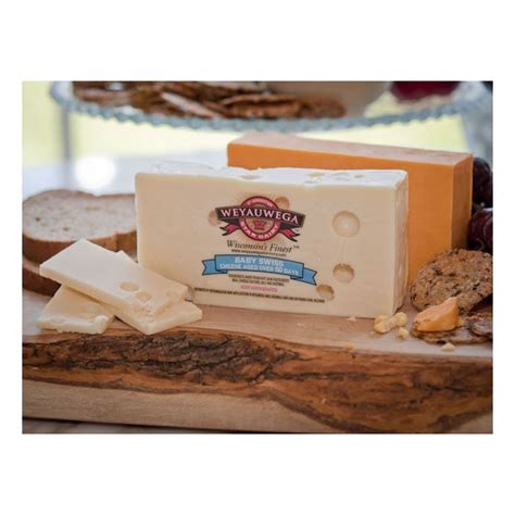 Homestead Wisconsin Cheese - Wisconsin Baby Swiss Cheese