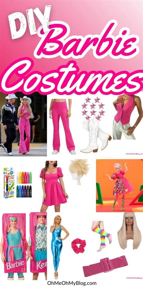 Easy DIY Barbie Costume Ideas for Halloween • OhMeOhMy Blog