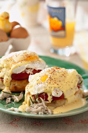 Crab Benedict Recipe - Paula Deen