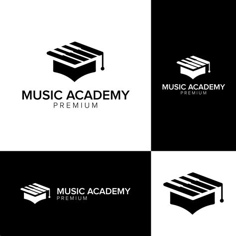 music academy logo icon vector template 4737149 Vector Art at Vecteezy