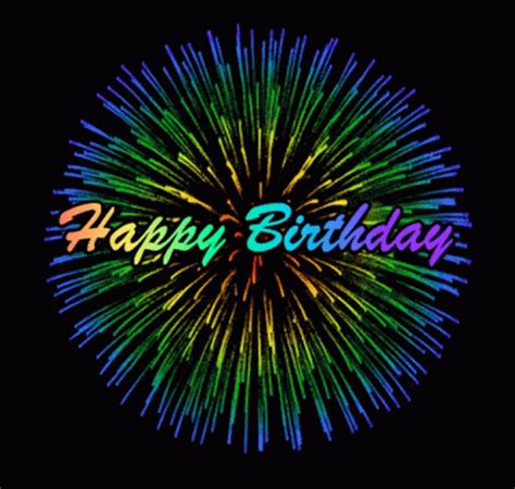 Happy Birthday Fireworks GIF - Happy Birthday Fireworks Celebrate ...