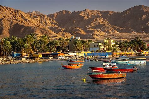 Gulf Of Aqaba - WorldAtlas