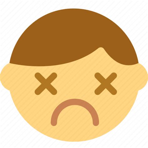 Dead, emoji, emoticon, face icon - Download on Iconfinder