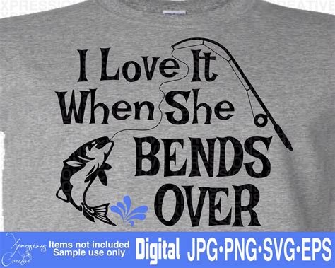 Fishing Svg Funny Mens Tshirt Svg Gifts for Him I Love It - Etsy