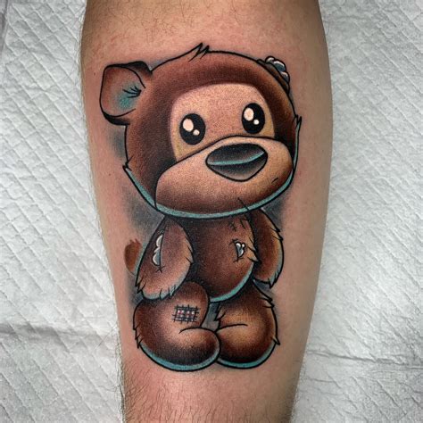 45+ Teddy Bear Tattoo Ideas In 2023 - mysteriousevent.com