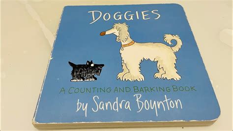 Doggies - Sandra Boynton | Book Reading #childrensbookreading # ...