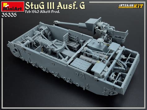 Build Up Part I of Kit: 35335 StuG III Ausf. G Feb 1943 Alkett Prod ...