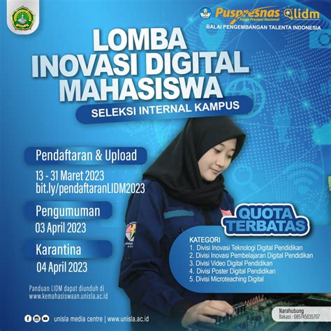 Seleksi Internal Lomba Inovasi Digital Mahasiswa (LIDM)