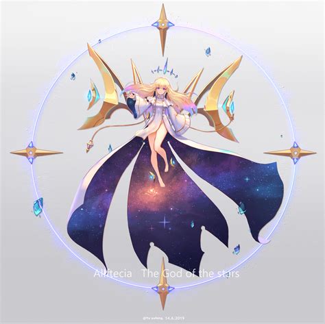 ArtStation - Allftecia The God of stars