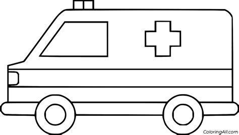 Ambulance Coloring Pages (51 Free Printables) - ColoringAll