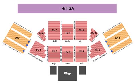 Outdoors At Soaring Eagle Casino & Resort Seating Chart & Seat Map