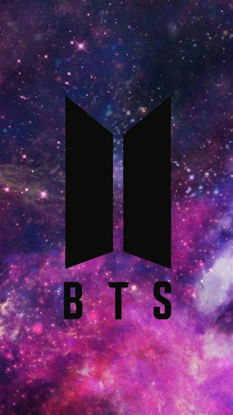 BTS Galaxy Logo Wallpapers - Wallpaper Cave