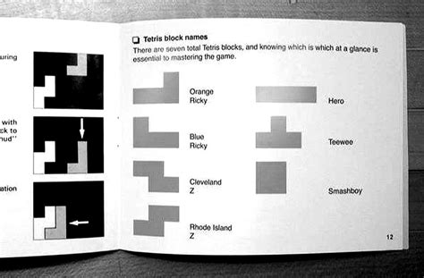 When a claim was made that each #Tetris block has a name, I went to my ...