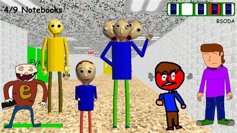 Baldi's Basics Classic - Spong's BASICS in running away - Baldi's ...