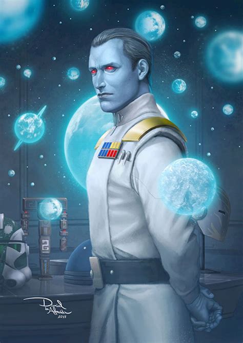 ArtStation - Grand Admiral Thrawn, Daniel de Almeida | Star wars ...