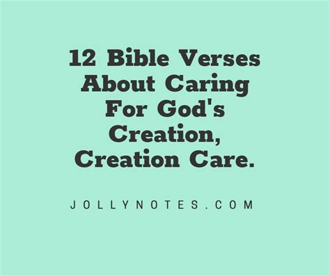 12 Bible Verses About Caring For God’s Creation, Creation Care. – Daily ...