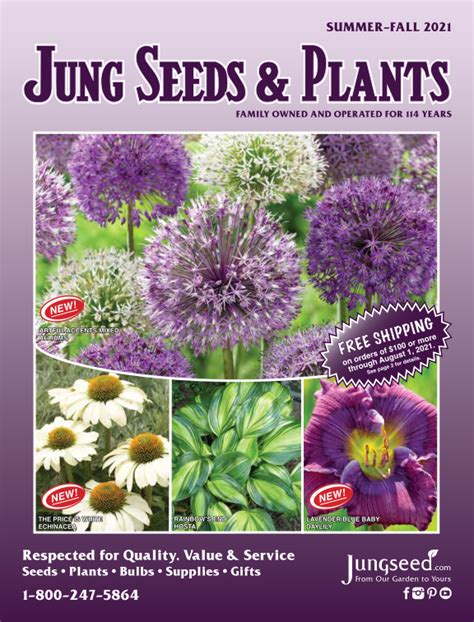 Free Catalog Jung Seed 2023 Mail Order Catalog Request