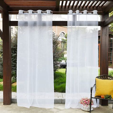 Indoor Outdoor Sheer Curtains – Curtains & Drapes