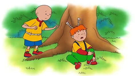 Caillou S02E24 Caillou's Sleepover Guest - iToons - آموزش زبان و پرورش ...