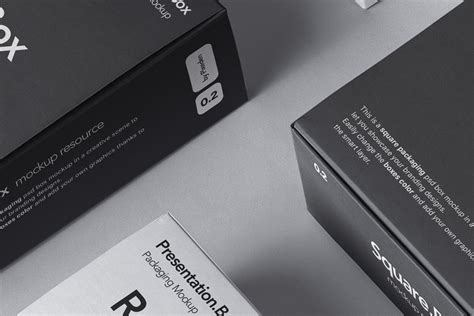 Boxes Psd Packaging Mockup | Psd Mock Up Templates | Pixeden