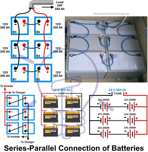 Wiring Batteries In Parallel And Series Two Batteries In Par