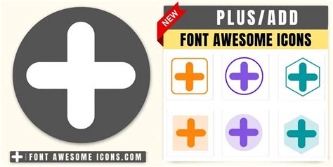 Font Awesome Plus (+) Icon | Fa Fa Plus, Fas Fa Plus, Fa Solid Fa Plus