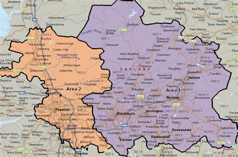 area-map - BB Skip Hire Burnley