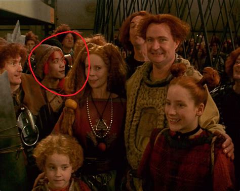 All the borrowers in the movie are Caucasian and natural redheads. then ...