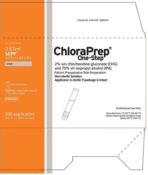 ChloraPrep One-Step (solution) CareFusion 213 LLC