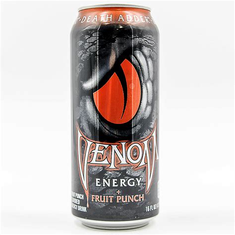 24/16.9oz Venom Fruit Punch Energy Drink - Abe Wholesale